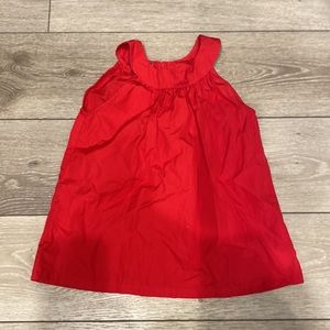 Oscar DeLaRenta red top size 10y